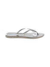 Havaianas Women Silver Flip Flops EUR 39