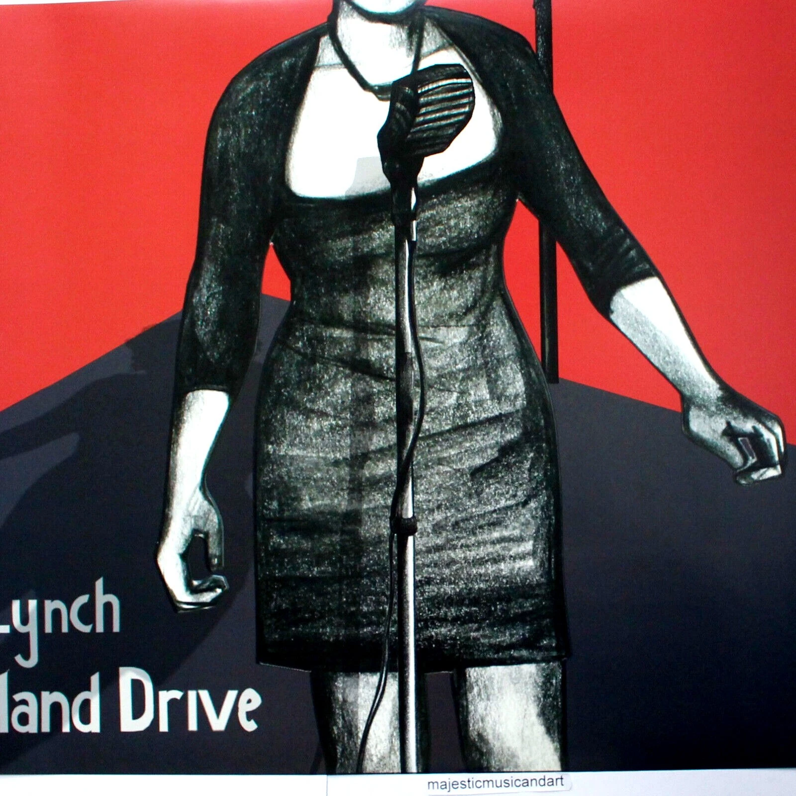 MULHOLLAND DRIVE EUROPEAN SURREALIST ART POSTER DAVID LYNCH NAOMI WATTS