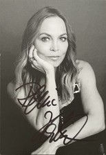 Regina Halmich Ręcznie podpisana karta z autografem Bokserka 