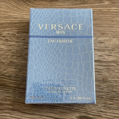 Versace Man Eau Fraiche by Gianni Versace  3.3/ 3.4 oz EDT  for Men New In Box