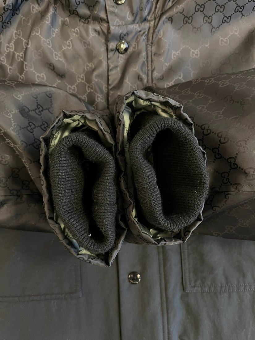Gucci GG Nylon Jacket Parka Men’s Long Coat AB Used Size 46 From Japan thumbnail 4