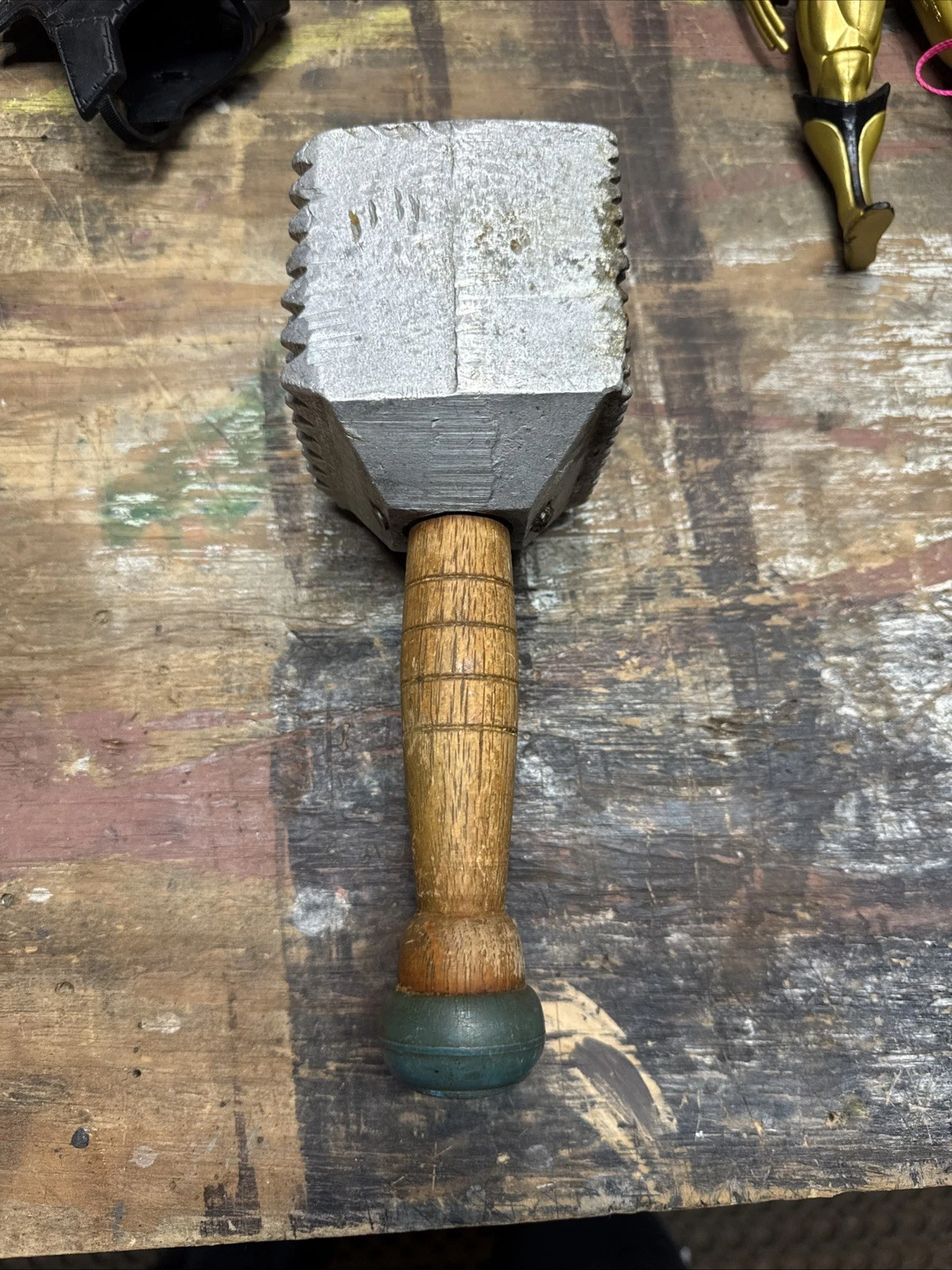 vintage commercial 4 sided meat mallet tenderizer big tool.
Opens in a new window or tab