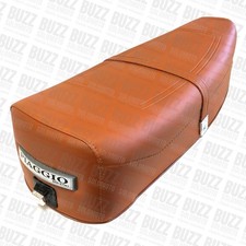 Vespa PX PE T5 Classic Standard Bench Seat Tan Metal Base 000280