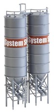 Faller 130476 HO Industrial Silos (Set of 2)