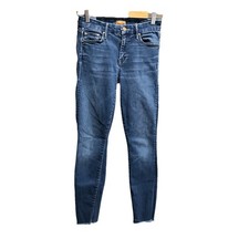 Mother The Looker Ankle Fray Crowd Pleaser Women's Jeans Size 25