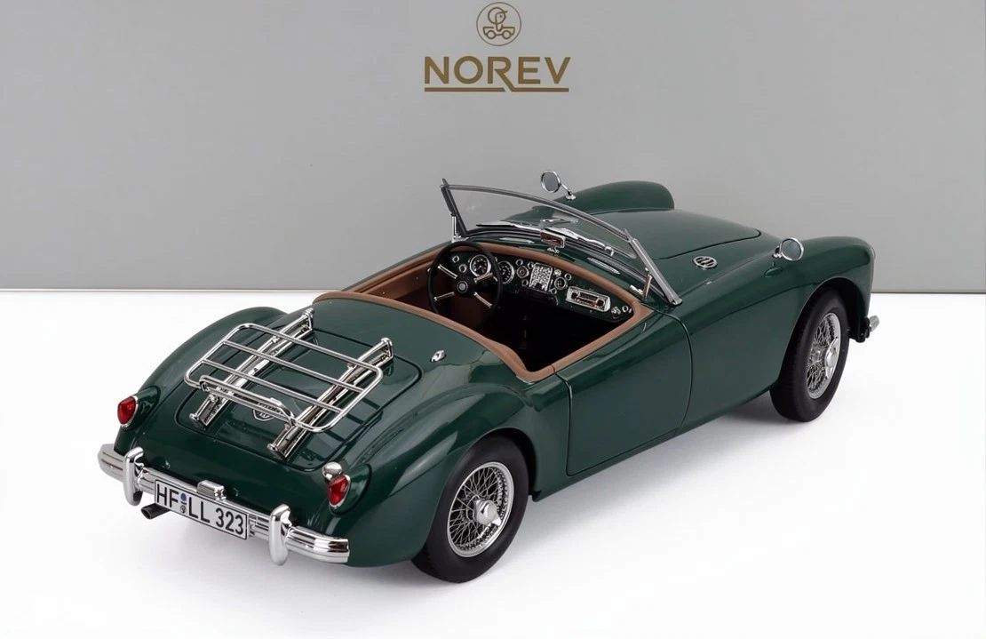 MGA 1500 MKI Roadster 1955 1/18 Scale Norev Diecast Model Car Item No 182610