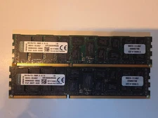 16GB 2x8GB 2Rx4 PC3 10600R ECC Memory Kingston