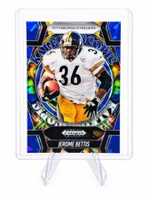 2025 Panini Prizm Black Kaleidoscopic Jerome Bettis /125 Ice Prizm #10 Steelers