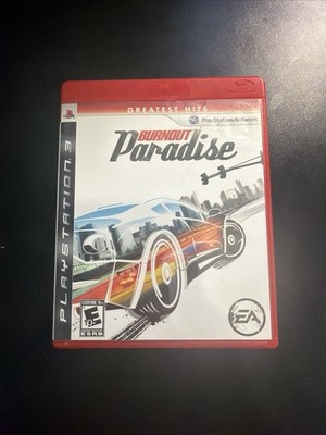 Burnout Paradise - Greatest Hits - PlayStation PS3 - Missing Manual- Tested