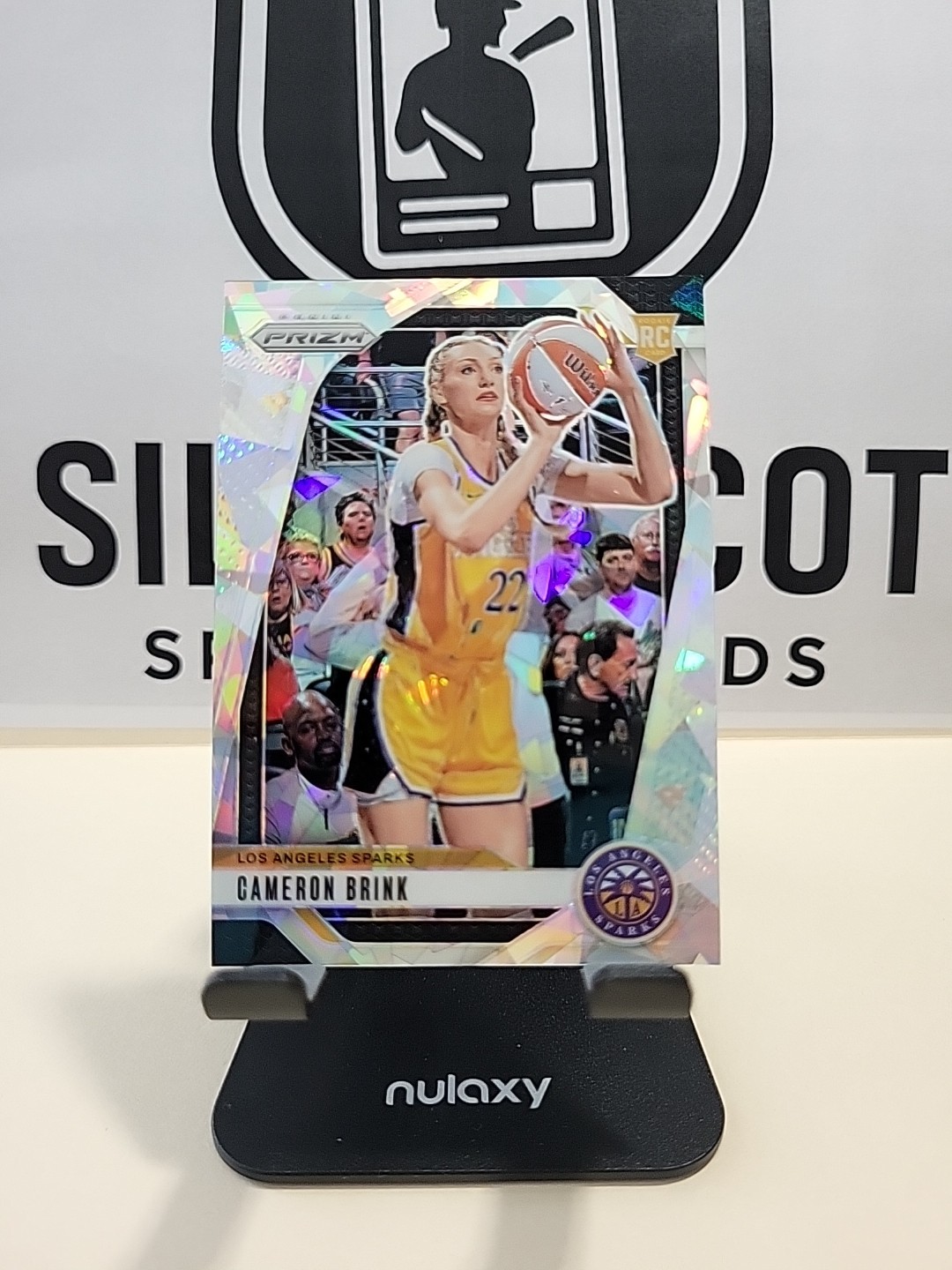 Cameron Brink 2024 Panini Prizm WNBA #127 Silver Ice Prizm RC