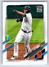 2021 Topps #213 JaCoby Jones Detroit Tigers