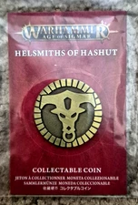 Warhammer AoS GW Helsmiths of Hashut Collectible Coin Dec 2025