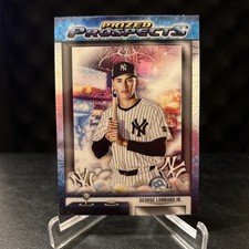 2025 Bowman Draft Mega Mojo Prized Prospects George Lombard Jr. #PP-3 Yankees