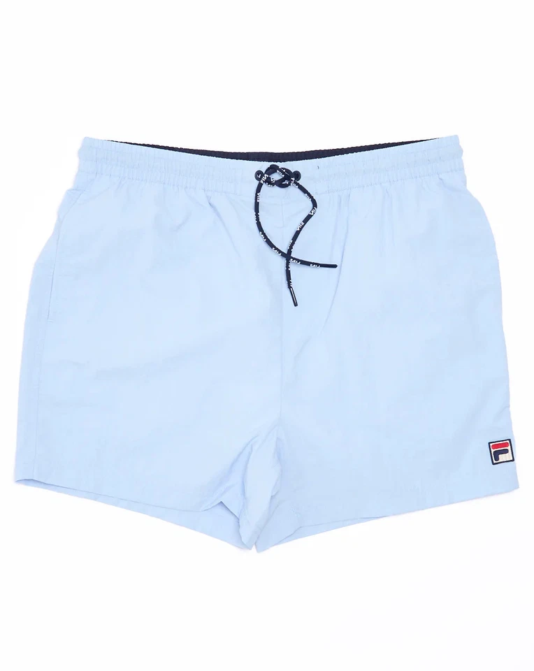 Fila Vintage Swim Shorts Sky Blue - Image 1 of 1