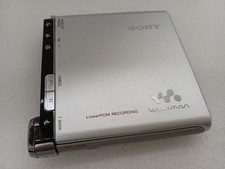 SONY MZ-RH1 MiniDisc Walkman HI-MD Recorder Player Silver