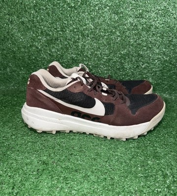 Nike ACG Shoes Mens Size 9 Lowcate Earth Brown Trail Hiking Outdoor Sneakers