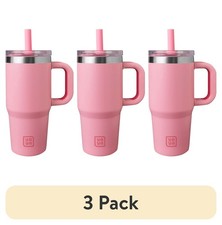 3 pack YAYA My First Travel Tumbler for Preschool Kids 3 ,Insulated Stainless
