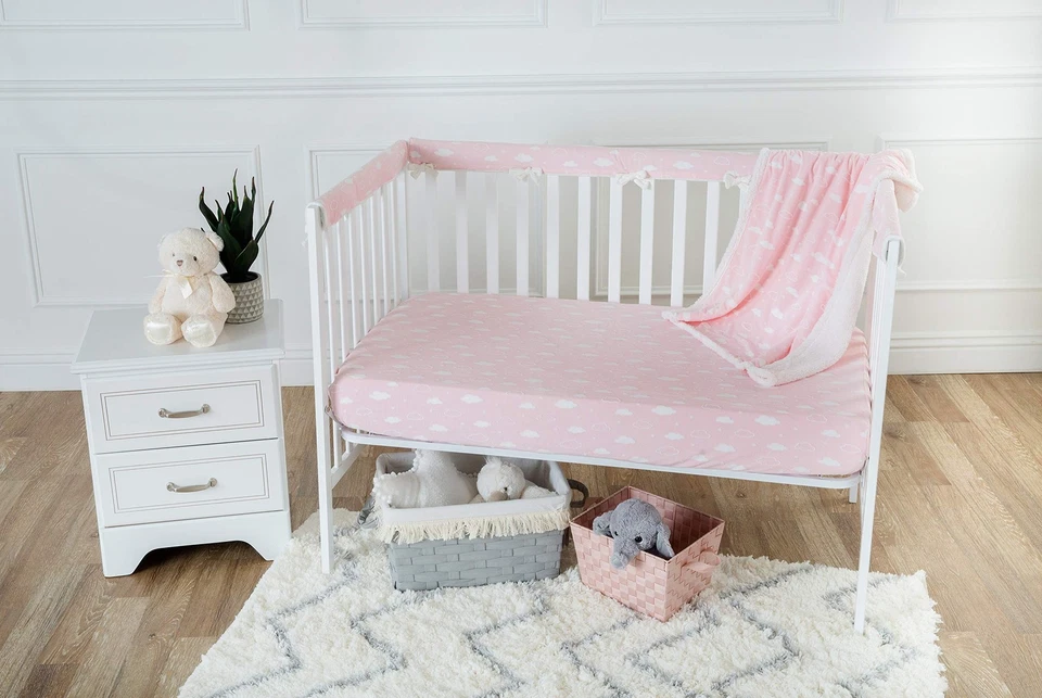 Cobertor de recepção Heavenly Soft Chenille Sherpa, rosa 3D, 30" x 35", quente e... - Imagem 4 de 4