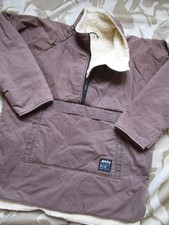 Arktis A210 Mammoth FLEECE jacket BROWN pullover smock Army Ark Air Tan X Large