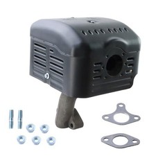 Muffler Exhaust Silencer Assembly Compatible with Non-Hemi predator 420cc