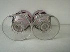 Set Of 2 VTG Tiffin Franciscan Pink Kings Crown Thumbprint Wine Goblets, 5.75" — photo 6