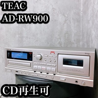 【CD再生可】TEAC ティアックからUSB接続対応CD さまざまなメディアをデジタル化！ カセットデッキ CD AD-RW900 ラジオ・コンポ