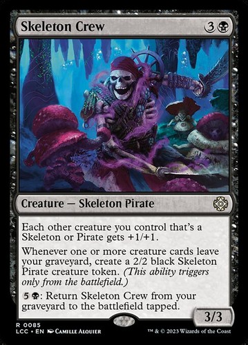 Skeleton Crew 85 R Normal LCC MTG NM