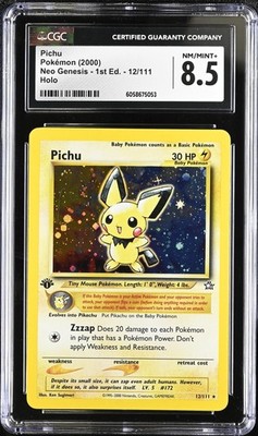 PICHU HOLO 12/111 ピチュー 英語版 ポケットモンスター PICHU HOLO 12