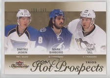 2013 Fleer Showcase Hot Prospects Trios /399 Zach Sill Dmitrij Jaskin #119 0o5t