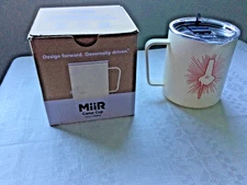 MiiR Camp Cup SIV Makers Mark Whiskey 12 oz Coffee/Tea Mug with Lid Stainless St