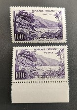 France 1959 1194 + 1194b neuf luxe ** variété Violet très clair cote 120 + 35