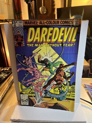 Marvel Comics Daredevil Vol 1 Issue 165 Uk Variant Bronze Age