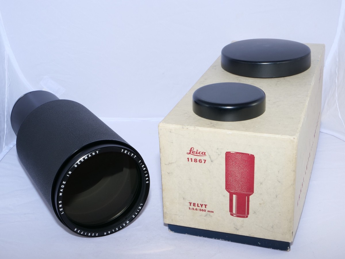 Leica-R Telyt 400mm f5.6 and Telyt-R 500mm f5.6 Televid lenses