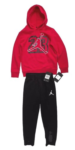 Air Jordan Boys 2-PC Hooded or Non-Hooded Sweatsuits / Jogger Sets; Sz 4-7, NWT - Picture 15 of 22