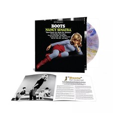 Nancy Sinatra Boots COLLECTORS SWIRL VINYL LP Record w/ BONUS SONGS &BOOK NEW bl