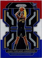 2021-22 Panini Prizm #295 Juan Toscano-Anderson Red White and Blue
