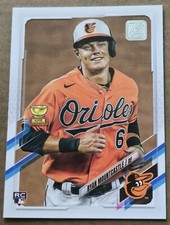 2021 Topps Series 1 #143 Ryan Mountcastle RC Rookie Card Baltimore Orioles. rookie card picture