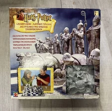 Harry Potter Wizard Chess Set 2002 Mattel 43533 Complete Chess Game With Box