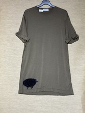 John Smedley Jumper Womens Size M  12 14 Brown Merino Wool Black Sheep