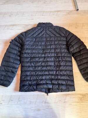 Stone Island Garment dyed micro yarn down jacket mens L | eBay