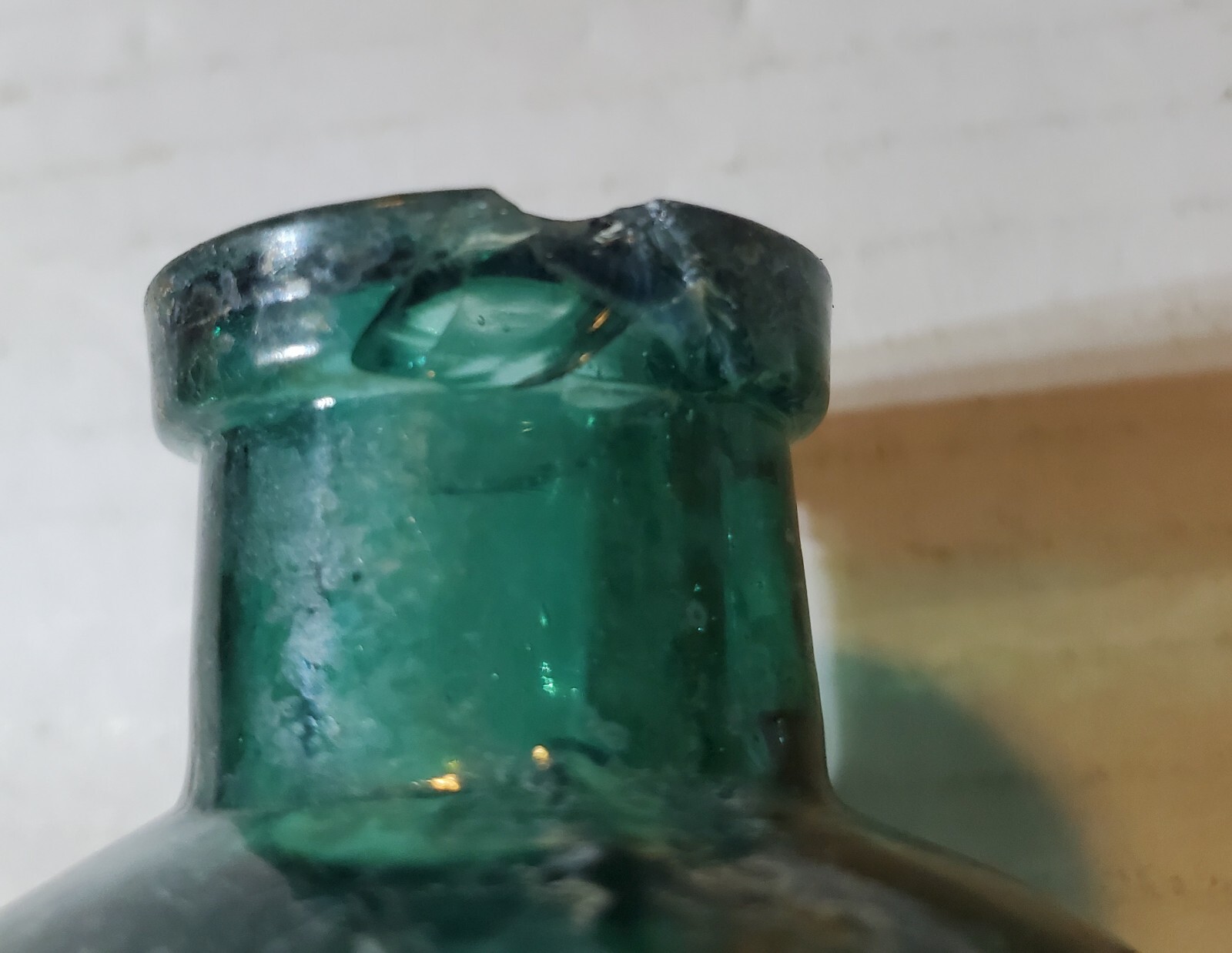 TEAL RUMFORD CHEMICAL WORKS 8 SIDED ANTIQUE EARLY BOTTLE Read Description 