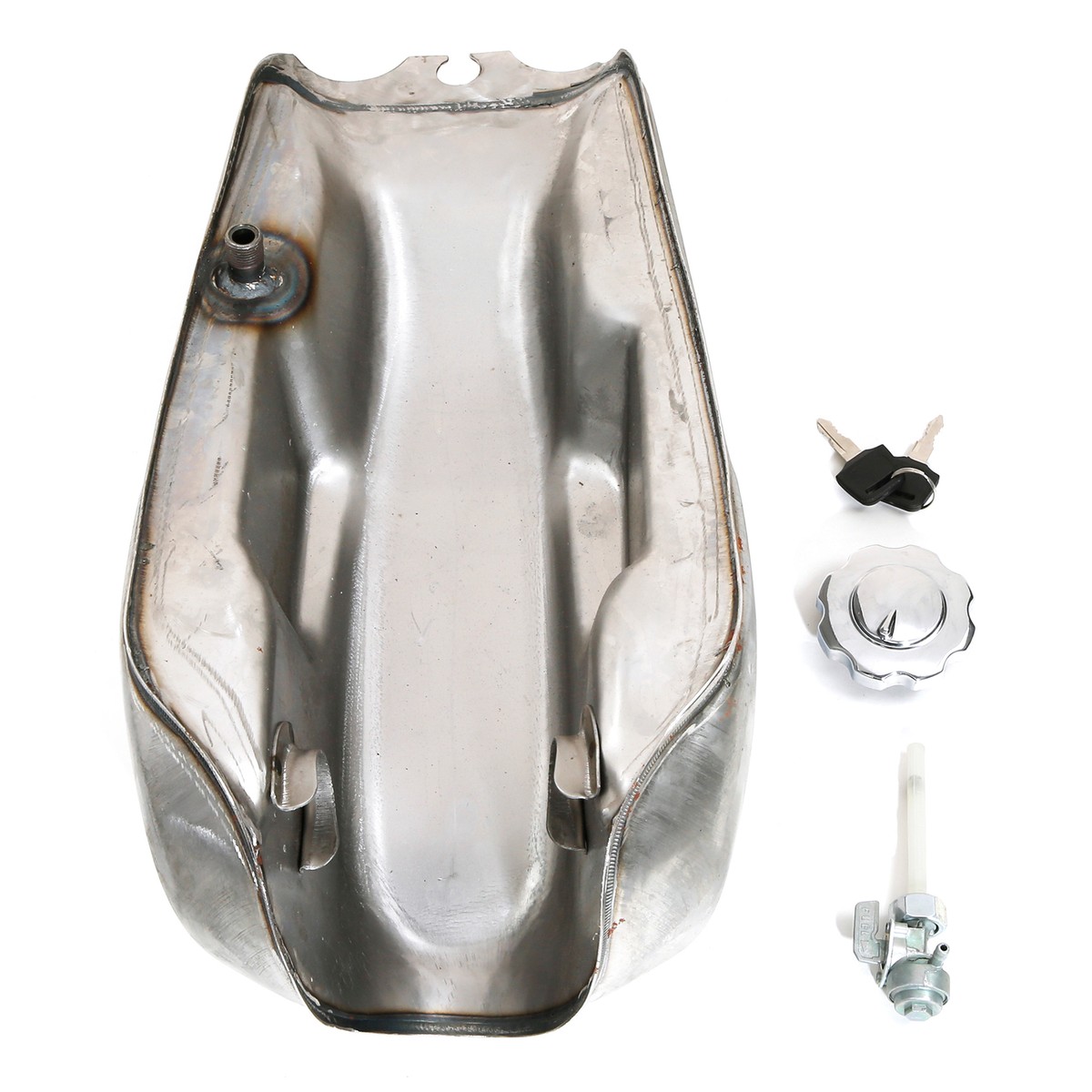 CD125 タンク Motorcycle Unpainted 2.4 Gallon 9L Fuel Gas Tank Fit For