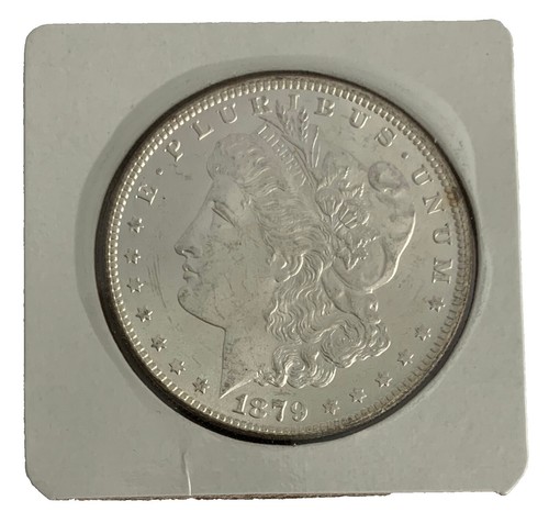 1879-S REV 78 SOLID+ GEM BU MS MORGAN SILVER DOLLAR DC123 FROM