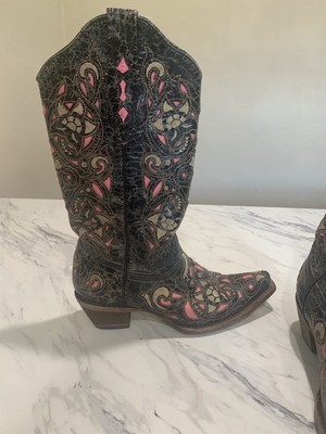 pink corral boots