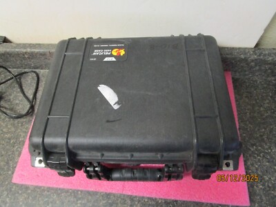 Pelican 1450 Hard Case Black with Foam Top - USED - See Pictures of Actual Unit