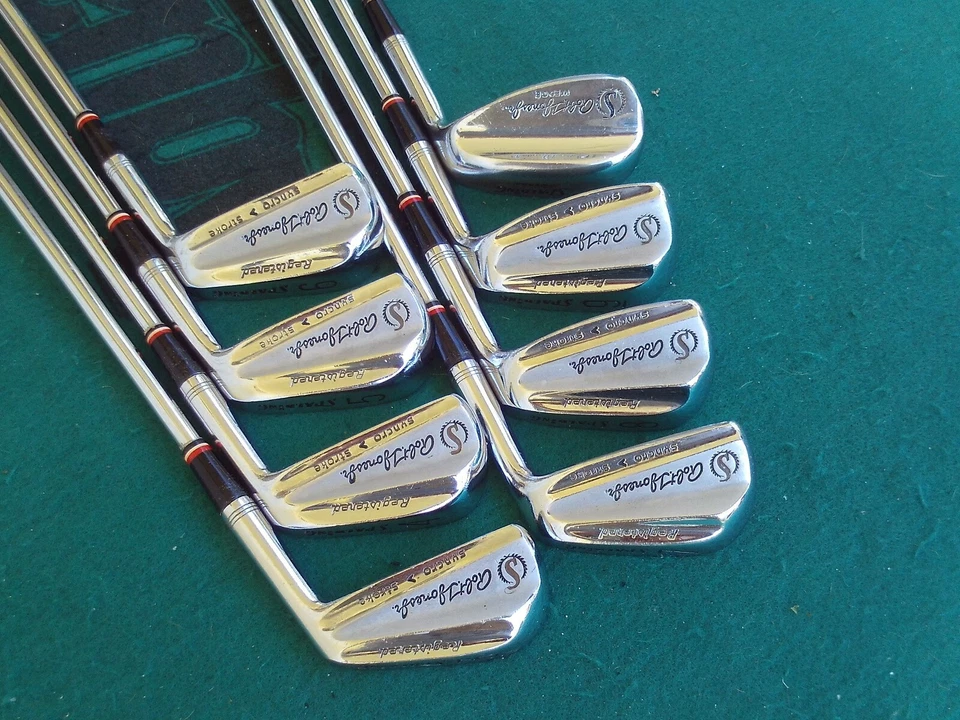 Rare Robert Jones Jr Spalding Iron Set 3-PW Syncro Stroke Registered Golf Clubs - Image 4 of 4