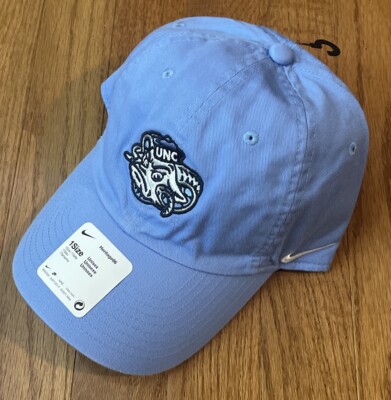 Nike North Carolina Tar Heels UNC Heritage Rameses Mascot Adjustable Hat NWT