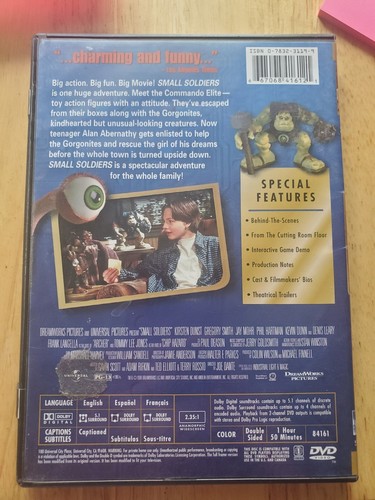 Small Soldiers DVD Widescreen DreamWorks Pictures - Picture 2 of 5
