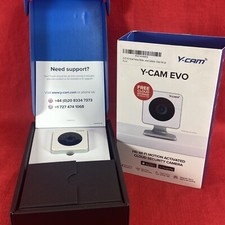 Y-Cam EVO Smart Home HD WiFi Motion Activated Night Vision Wireless Camera