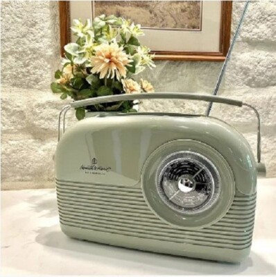 SOLD OUT Hearth & Hand with Magnolia- Portable AM/FM Bluetooth Radio Light Green